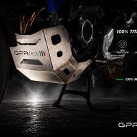 GPR TECH compatible with  Voge 525DSX 2023/2024 e5 GPR TECH Titanium Skid plate 