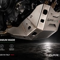 GPR TECH compatible with  Voge 525DSX 2023/2024 e5 GPR TECH Titanium Skid plate 