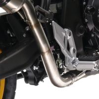 GPR exhaust compatible with  Voge 625DSX 2024-2025, Satinox , Slip-on exhaust including removable db killer and link pipe, EPA-compliant 