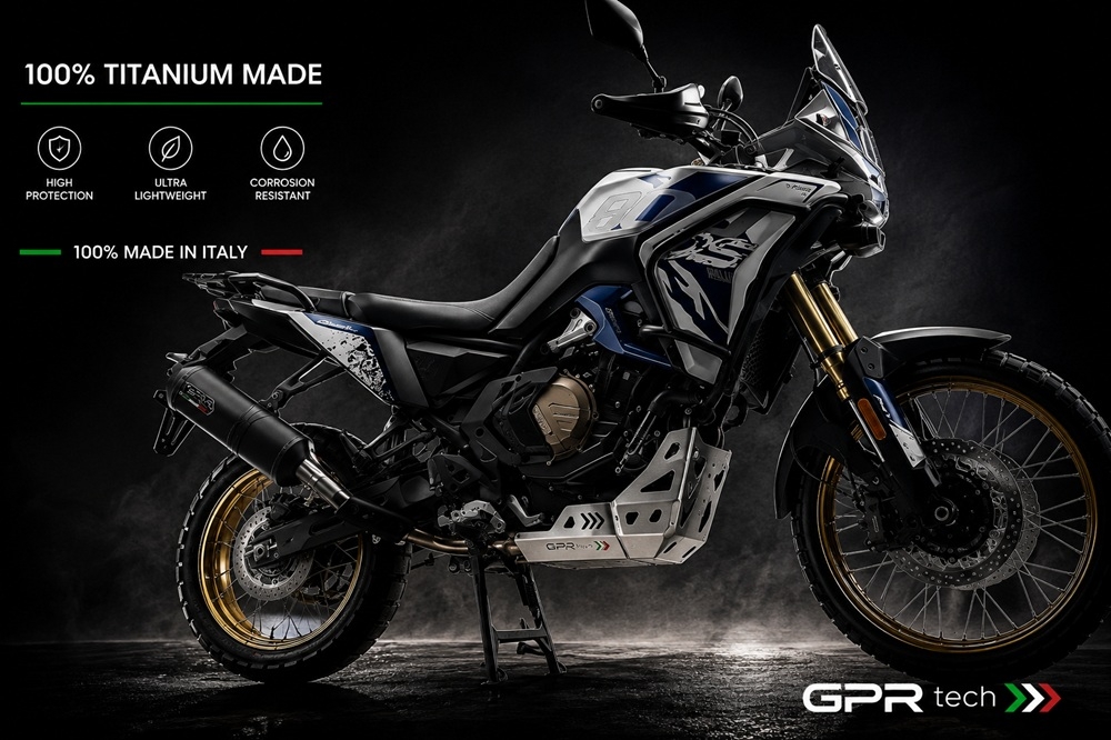 GPR TECH compatible with  Voge DS 800 Rally 2025/2026 e5 plus GPR TECH Titanium Skid plate 
