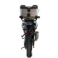  Voge DS 800 Rally 2025/2026 GPR TECH Top case in Titanium , Titanium Natural color with specific plate included Capacity 35 LT.