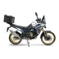 Top case GPR TECH compatible with  Voge DS 800 Rally 2025/2026 e5 plus GPR TECH Top case in aluminum, black color with specific plate included Capacity 45 LT.
