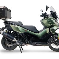 GPR exhaust compatible with Voge SR 450 X 2026-2027, Furore-X Scooter, Racing full system including manifold and removable db killer 