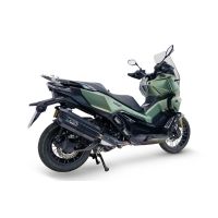 GPR exhaust compatible with Voge SR 450 X 2026-2027, Hyper Sonic Black Titanium, Racing full system exhaust, including removable db killer/spark arrestor 