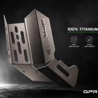 GPR TECH compatible with  Voge 650DSX 2021/2024 e5 GPR TECH Titanium Skid plate 