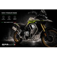 GPR TECH compatible with  Voge 900DSX 2024/2025 e5 GPR TECH Titanium Skid plate 