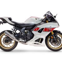 GPR exhaust compatible with Yamaha YZF R7 2021-2024, M3 Inox , full system exhaust legal for UK and non-EU countries including removable db killer 