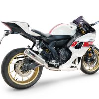 GPR exhaust compatible with Yamaha YZF R7 2021-2024, M3 Inox , full system exhaust legal for UK and non-EU countries including removable db killer 
