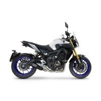 GPR exhaust compatible with Yamaha Mt-09 Tracer 900 2015-2020, M3 Black Titanium, Racing full system exhaust, including removable db killer 