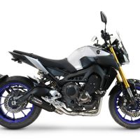 GPR exhaust compatible with Yamaha Tracer 900 GT  2018-2020, M3 Black Titanium, full system exhaust legal for UK and non-EU countries including removable db killer 