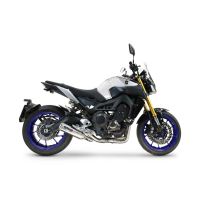 GPR exhaust compatible with Yamaha Mt-09 Tracer 900 2017-2020, M3 Inox , Homologated legal full system exhaust, including removable db killer and catalyst 