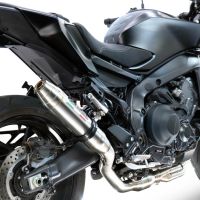 GPR exhaust compatible with Yamaha Mt-09 2021-2024, Deeptone Inox, Racing full system exhaust  