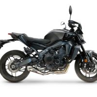 GPR exhaust compatible with Yamaha Mt-09 2021-2024, Powercone Evo, Racing full system exhaust, including removable db killer 