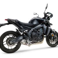 GPR exhaust compatible with Yamaha Mt-09 2021-2024, Powercone Evo, Racing full system exhaust, including removable db killer 