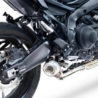 GPR exhaust compatible with Yamaha Mt-09 2021-2024, Powercone Evo, Racing full system exhaust, including removable db killer 