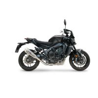 GPR exhaust compatible with Yamaha Mt-09 2025-2026, GP-Revo Titanium, Homologated silencer for noise including full line,db killer and catalyst compliant for inspection 
