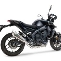 GPR exhaust compatible with Yamaha Mt-09 2025-2026, GP-Revo Titanium, Homologated silencer for noise including full line,db killer and catalyst compliant for inspection 