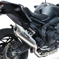 GPR exhaust compatible with Yamaha Mt-09 2025-2026, GP-Revo Titanium, Homologated silencer for noise including full line,db killer and catalyst compliant for inspection 