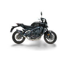 GPR exhaust compatible with Yamaha Mt-09 2021-2024, GP-Revo Titanium, Racing full system exhaust, including removable db killer 