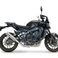 GPR exhaust compatible with Yamaha Mt-09 2025-2026, M3 Inox , Homologated legal full system exhaust, including removable db killer and catalyst 