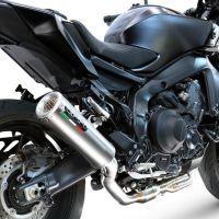 GPR exhaust compatible with Yamaha Mt-09 2025-2026, M3 Inox , Homologated legal full system exhaust, including removable db killer and catalyst 