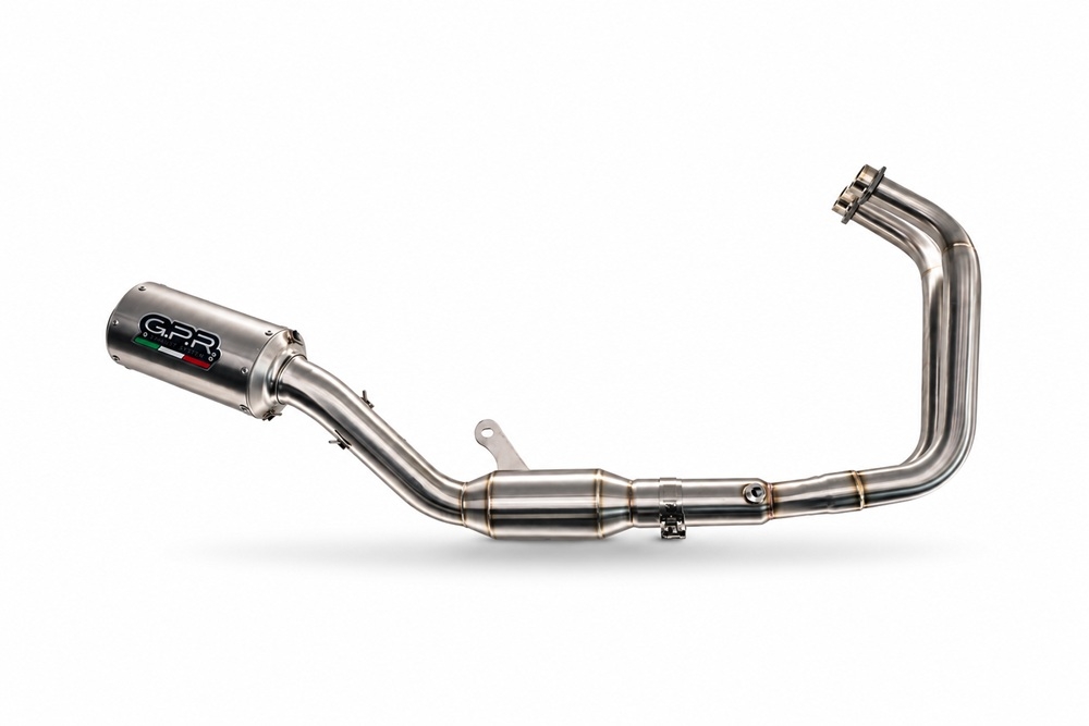 GPR exhaust compatible with Yamaha YZF R7 2021-2024, M3 Inox , full system exhaust legal for UK and non-EU countries including removable db killer 