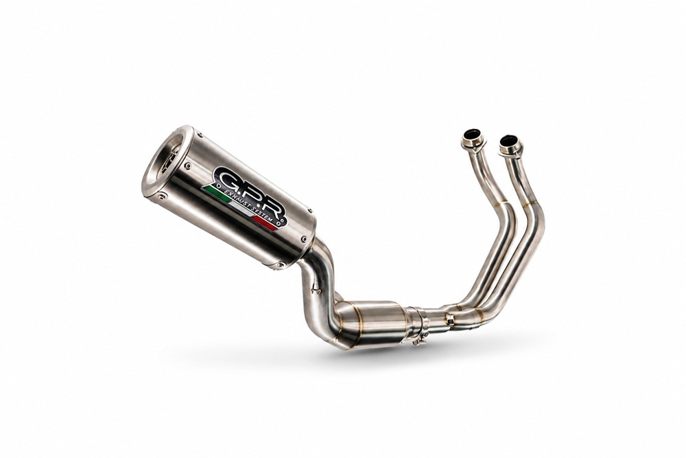 GPR exhaust compatible with Yamaha YZF R7 2021-2024, M3 Inox , full system exhaust legal for UK and non-EU countries including removable db killer 