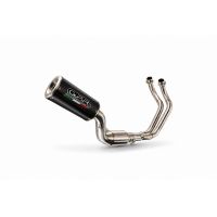 GPR exhaust compatible with Yamaha YZF R7 2021-2024, M3 Black Titanium, Homologated legal full system exhaust, including removable db killer and catalyst 