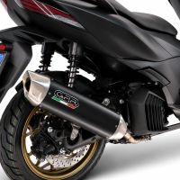 GPR exhaust compatible with Zontes D 125 2022-2024, Furore-X Scooter, Homologated legal full system exhaust, including removable db killer and catalyst 