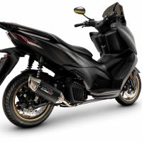 GPR exhaust compatible with Zontes D 125 2022-2024, Furore-X Scooter, Racing full system including manifold and removable db killer 