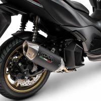 GPR exhaust compatible with Zontes D 125 2022-2024, Furore-X Scooter, Racing full system including manifold and removable db killer 